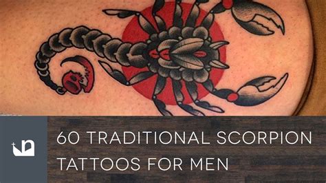 60 Traditional Scorpion Tattoo Designs for Men